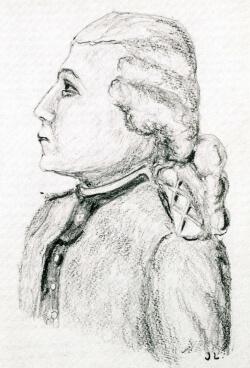 Portrait de Boishardy, dans "Les chouanneries dans le pays de Loudéac", de Jean Lebranchu, éd. Yves Salmon