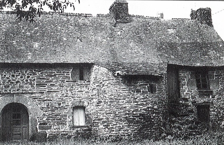Une maison typique de l’Ancien Régime, à Corlay. DR