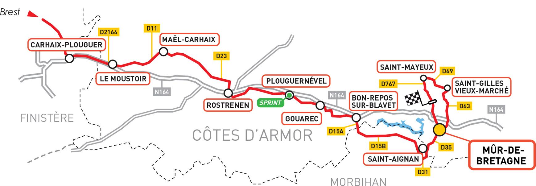 Etape du Tour de France en Côtes d'Armor