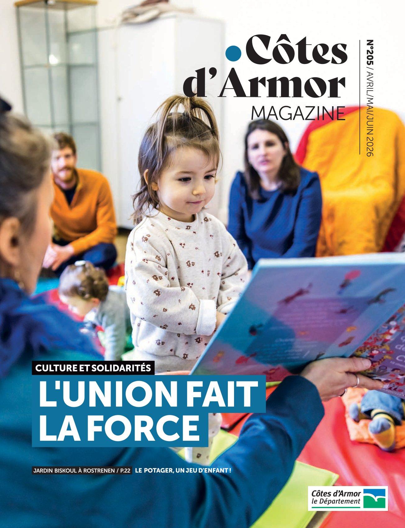 Côtes d'Armor Magazine n°205 (couverture)