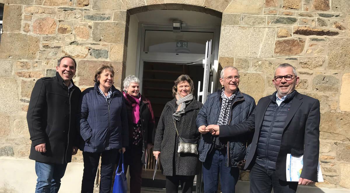 Remise de clés pour l'habitat inclusif