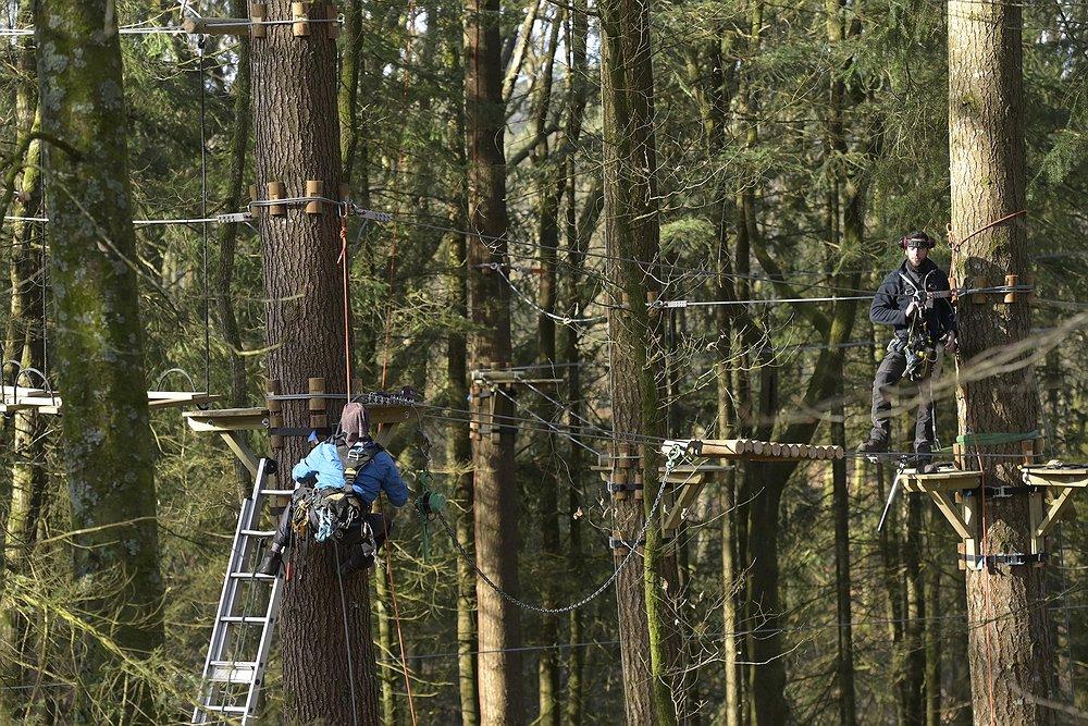 Guerlédan parc aventure