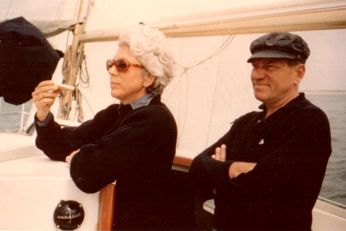 Jeannie et Henri de Clarens rescapés des camps, embarqués sur le même bateau (photo DR).
