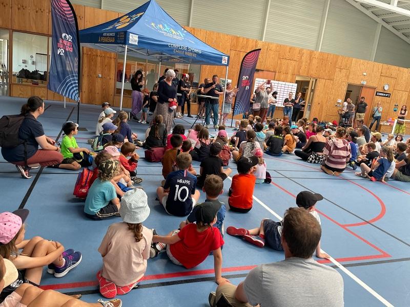 150 enfants ont pu participer au challenge sportif Loupentréker, à Penvénan, ce 21 juin.