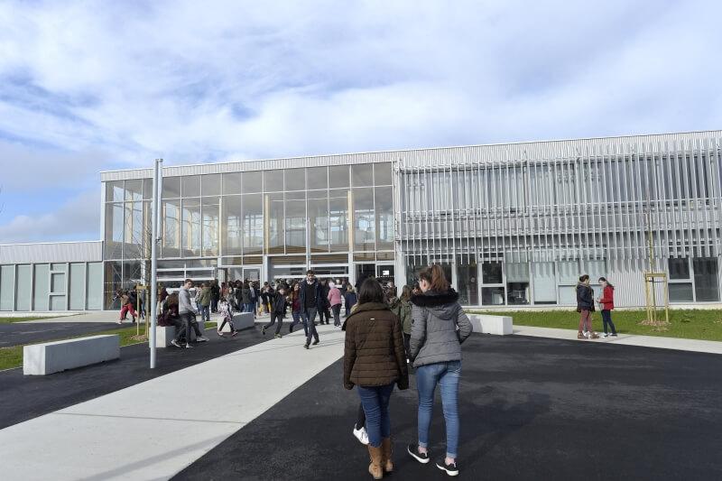 Le collège Paul-Eluard de Mûr-de-Bretagne figurait au rang des établissements qui ont bénéficié du précédent PPIC.