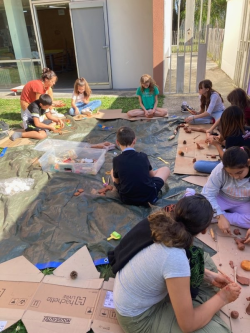 Médiation artistique au collège de La Grande Métairie