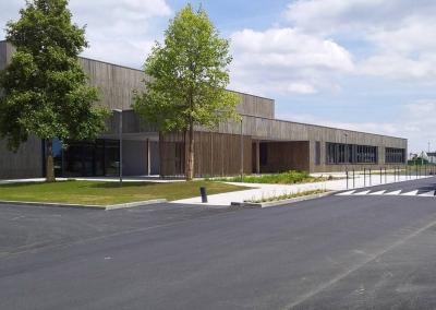 Inauguration de la salle omnisports de Langueux