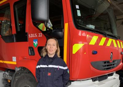 Pour Samantha Puel, sapeuse-pompière volontaire depuis 2005, "Porter secours, aider… ça a été un vrai déclic."